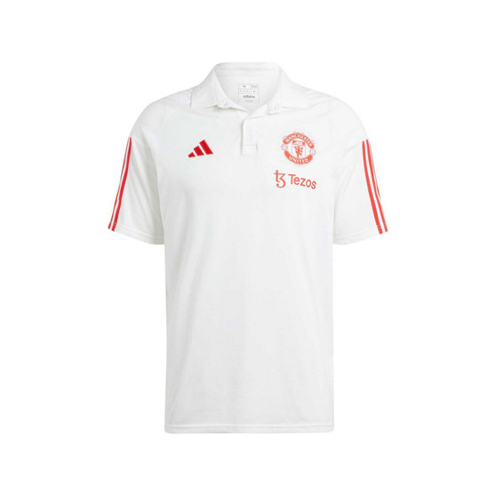 Men's White Manchester United 2023/24 On-Field Training Polo Shirt