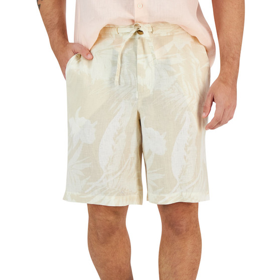 Men's Floral Linen Shorts, Created for Macy's