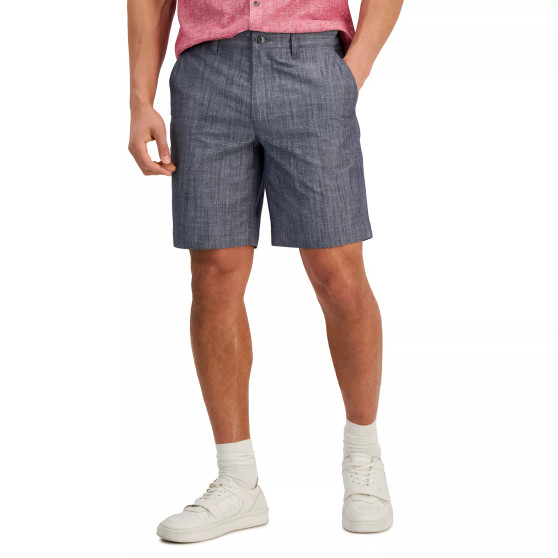 Classic-Fit Solid 8.5" Chambray Shorts, Created for Macy's