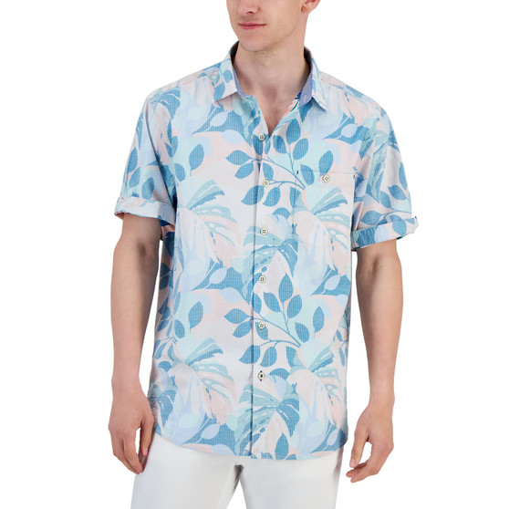 Men's Nova Wave Beach Day Blooms Shirt