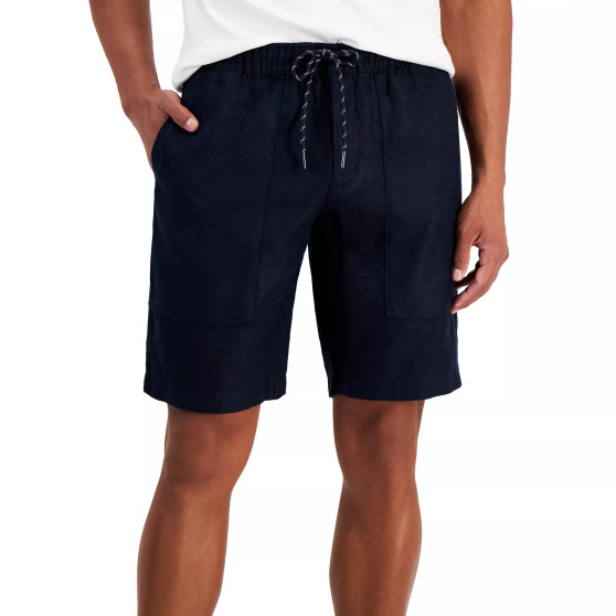 Men's Harlem Linen Drawstring 10" Shorts