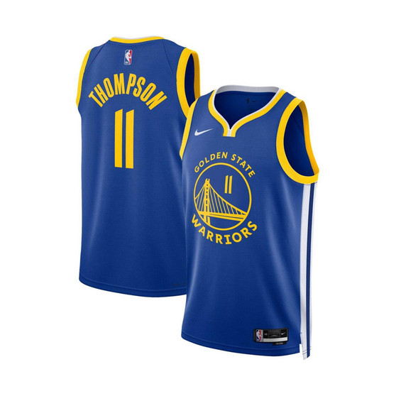 Men's and Women's Klay Thompson Royal Golden State Warriors 2022/23 Swingman Jersey - Icon Edition
