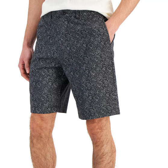 Men's Classic-Fit Linear Floral-Print 10" Shorts, Created for Macy's