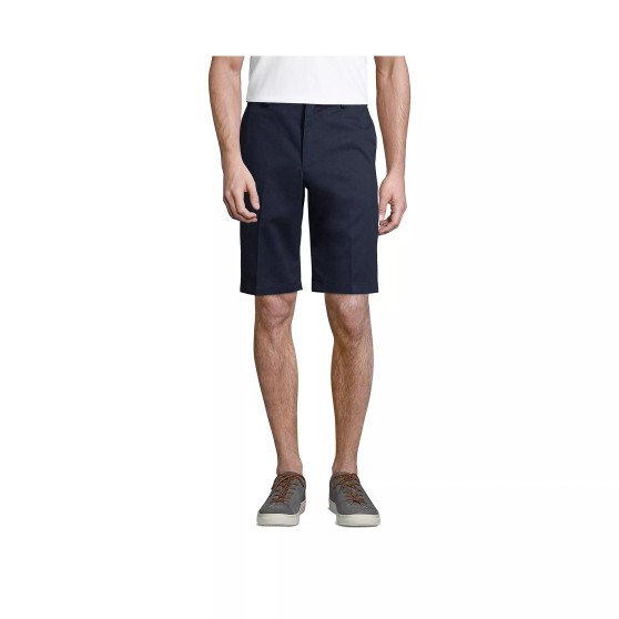 School Uniform Men's 11" Wrinkle Resistant Chino Shorts