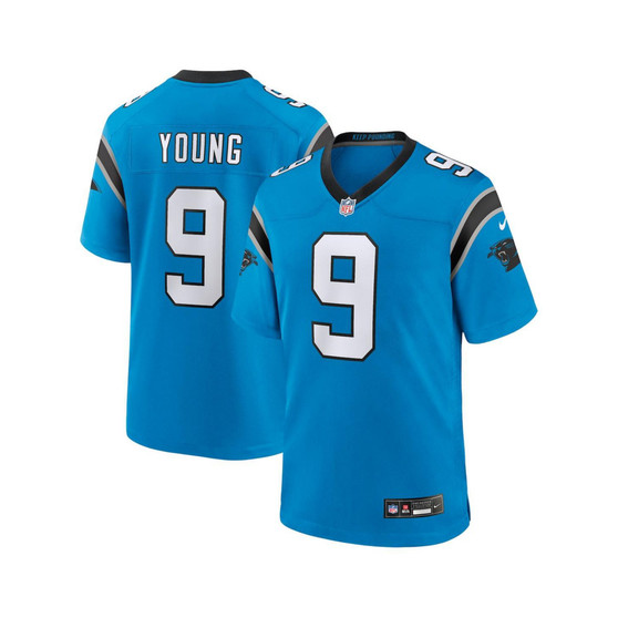 Men's Bryce Young Blue Carolina Panthers 2023 NFL Draft First Round Pick Alternate Game Jersey