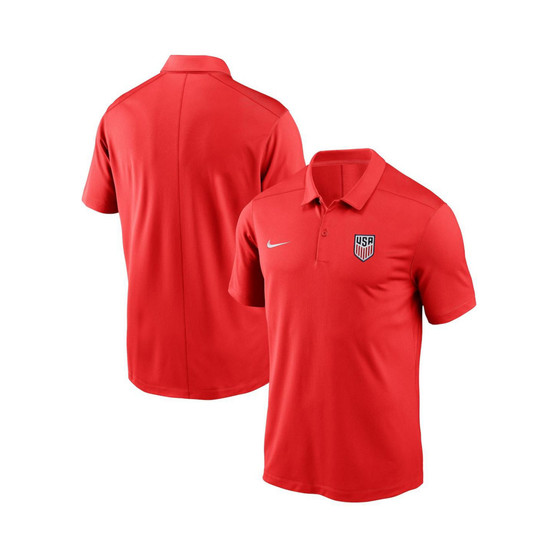 Men's Red USMNT Victory Performance Polo Shirt