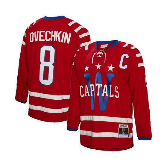 Men's Alexander Ovechkin Red Washington Capitals 2015 Blue Line Player Jersey