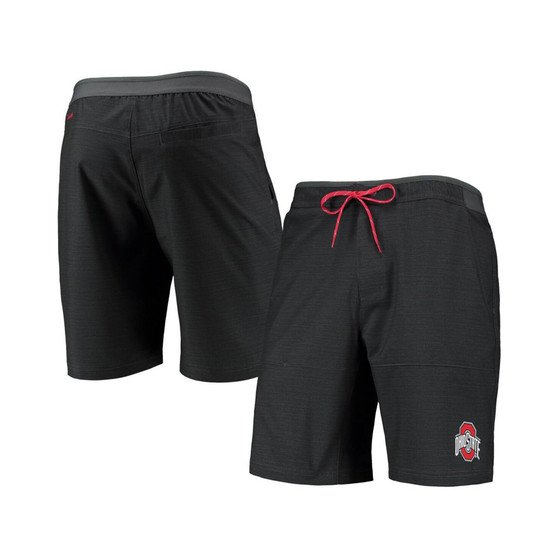 Men's Charcoal Ohio State Buckeyes Twisted Creek Omni-Shield Shorts