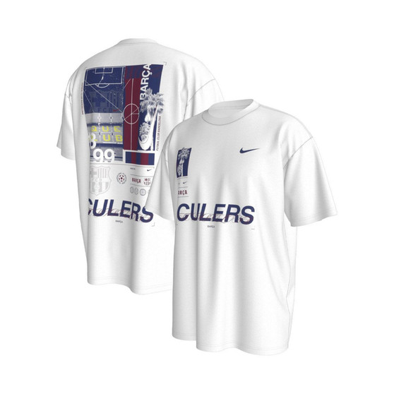 Men's White Barcelona Original MAX90 T-shirt
