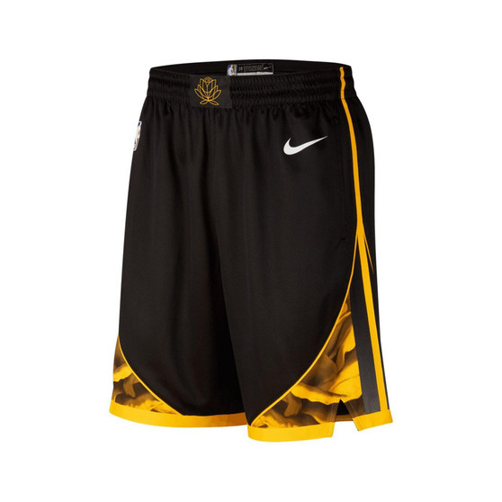 Men's Black Golden State Warriors 2022/23 City Edition Swingman Shorts