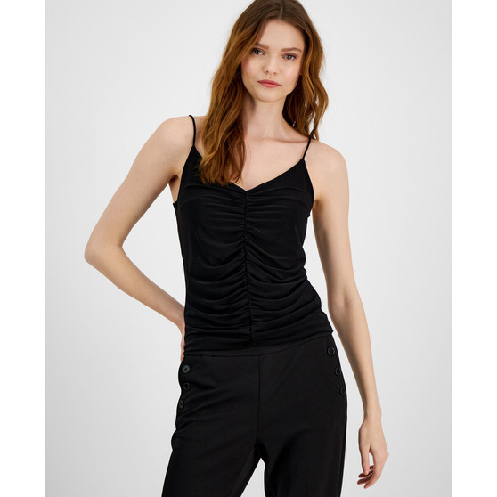 Women's Ruched V-Neck Camisole, Created for Macy's