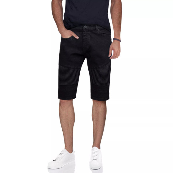 Men's Stretch Moto Denim Shorts