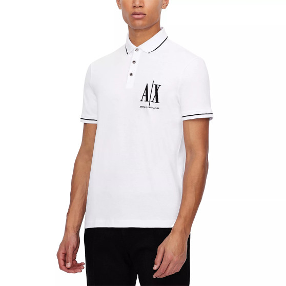 Men's Icon Tipped Embroidered Logo Piqué Polo Shirt