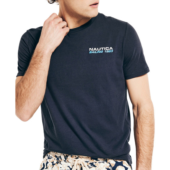 Men's Sailing Graphic Crewneck T-Shirt