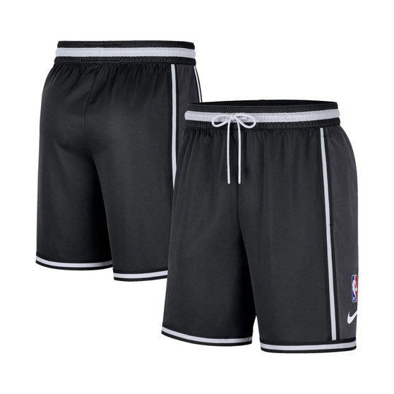 Men's Black Brooklyn Nets Pre-Game Performance Shorts