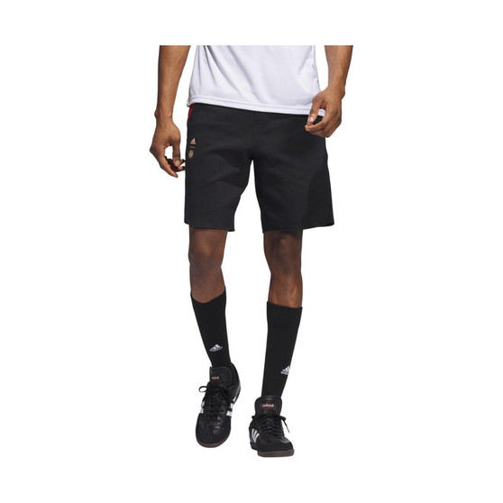 Men's Black Atlanta United FC 2023 Player Travel Shorts
