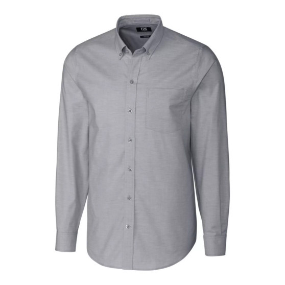 Men's Long Sleeve Stretch Oxford