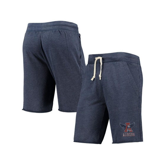 Men's Heathered Navy Auburn Tigers Victory Lounge Shorts