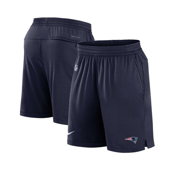 Men's Navy New England Patriots Sideline Performance Shorts