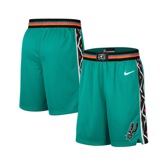 Men's Turquoise San Antonio Spurs 2022/23 City Edition Swingman Shorts