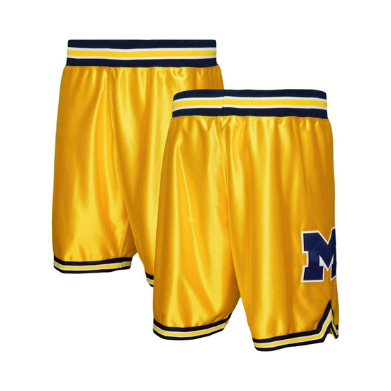 Men's Maize Michigan Wolverines Logo Shorts