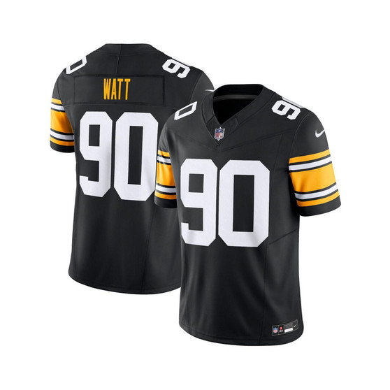 Men's T.J. Watt Black Pittsburgh Steelers Vapor F.U.S.E. Limited Jersey