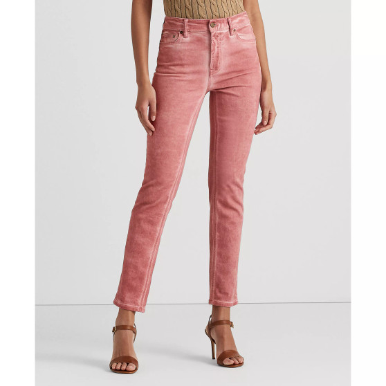 Women's High-Rise Straight Ankle Jeans