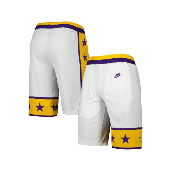 Men's White LSU Tigers Limited Retro Performance Shorts