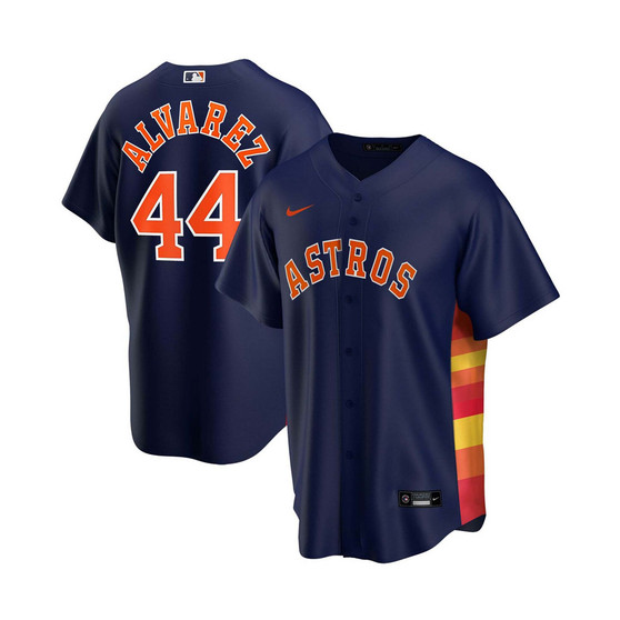 Men's Yordan Alvarez Navy Houston Astros Alternate Replica Player Jersey