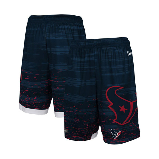 Men's Navy Houston Texans Training Daze Shorts