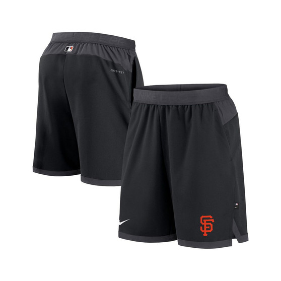 Men's Black San Francisco Giants Authentic Collection Flex Vent Performance Shorts