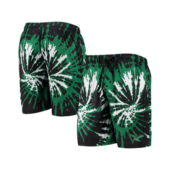 Men's Kelly Green Philadelphia Eagles Retro Static Mesh Lounge Shorts