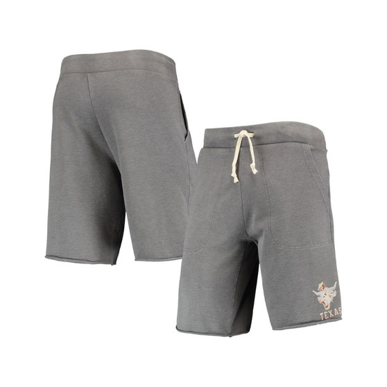 Men's Heathered Gray Texas Longhorns Victory Lounge Shorts