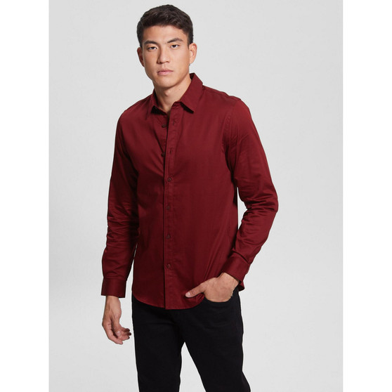 Men's Luxe Stretch Long Sleeves Shirt