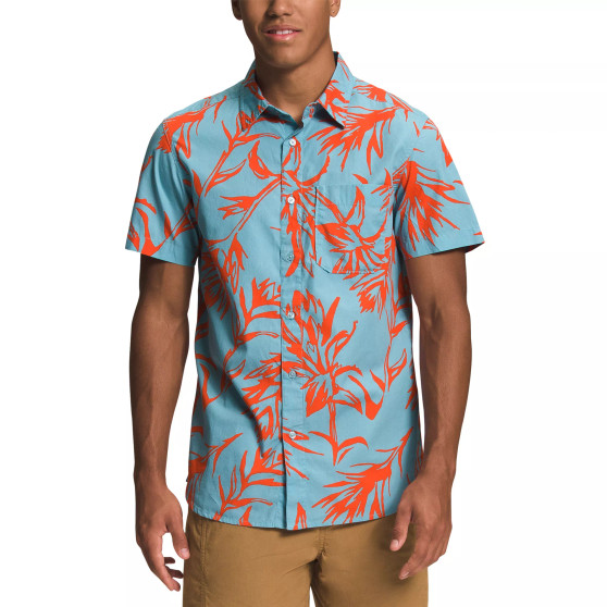 Men's Short-Sleeve Baytrail Pattern Shirt