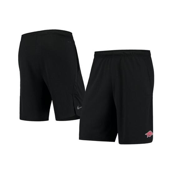 Men's Black Arkansas Razorbacks Hype Performance Shorts