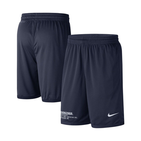 Men's Navy Gonzaga Bulldogs Performance Mesh Shorts