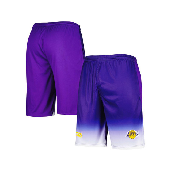 Men's Branded Purple Los Angeles Lakers Fadeaway Shorts