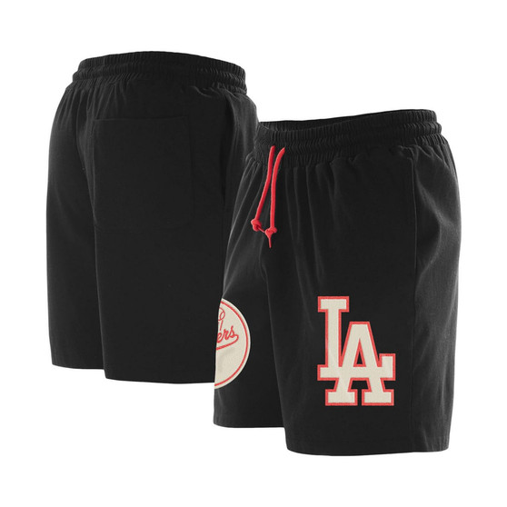 Men's Black Los Angeles Dodgers Color Pack Knit Shorts