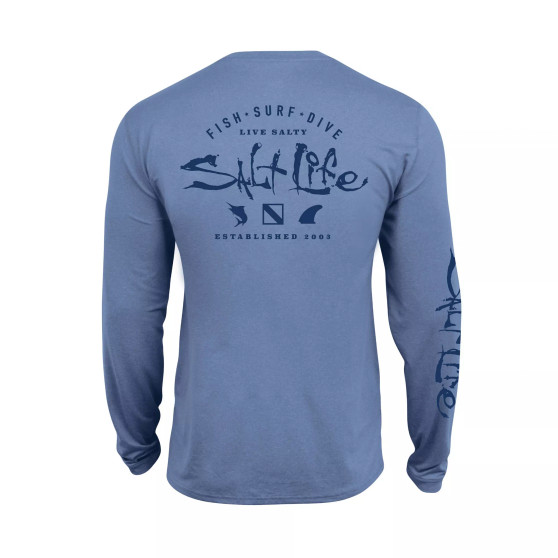 Salt Life Men's Trifecta Performance Pocket Tee