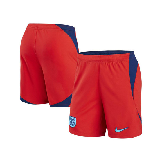 Men's Red England National Team Away Performance Stadium Shorts