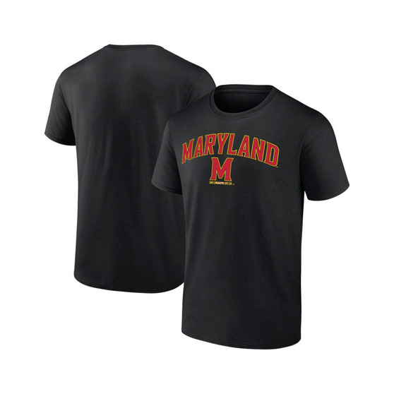 Men's Branded Black Maryland Terrapins Campus T-shirt