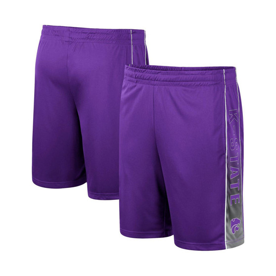 Men's Purple Kansas State Wildcats Lazarus Shorts