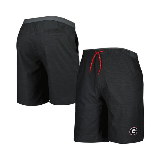 Men's Charcoal Georgia Bulldogs Twisted Creek Omni-Shade Omni-Shield Shorts
