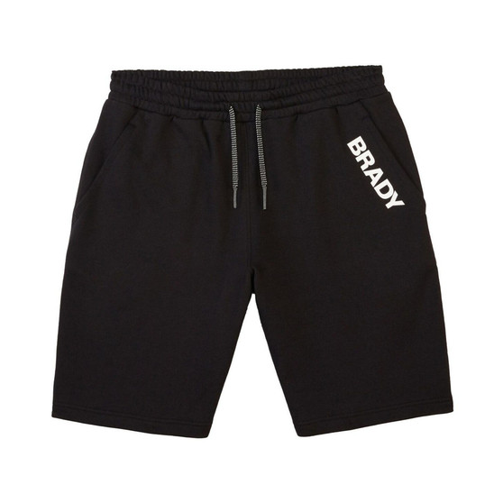 Men's Black Wordmark Fleece Shorts