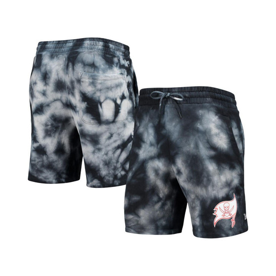 Men's Black Tampa Bay Buccaneers Tie-Dye Shorts