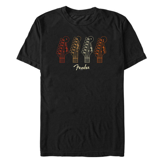 Men's Fender Fall Colored Stocks Short Sleeves T-shirt