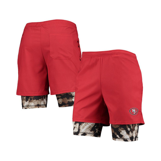 Men's Scarlet San Francisco 49ers Running Shorts