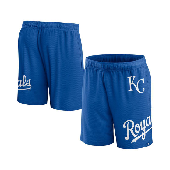 Men's Branded Royal Kansas City Royals Clincher Mesh Shorts