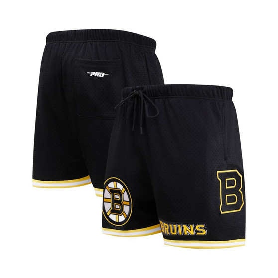 Men's Black Boston Bruins Classic Mesh Shorts